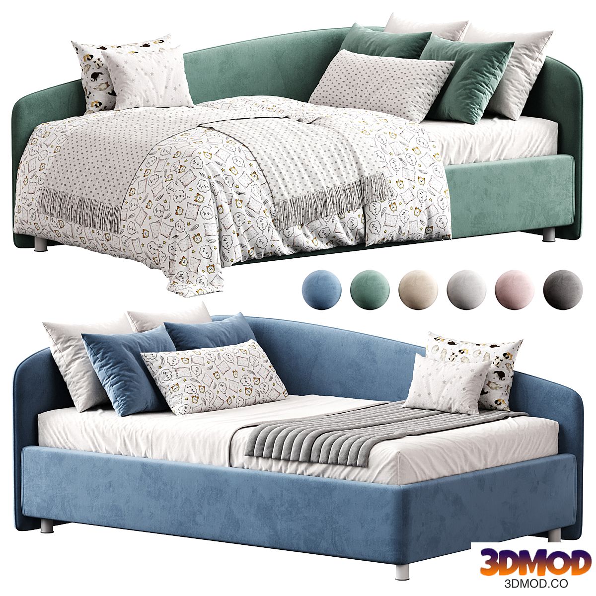 Leyden 120 bed by divan.ru