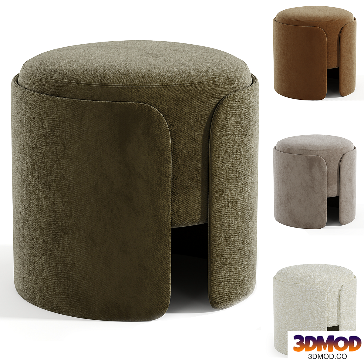 Taks Pouf by Stool Group