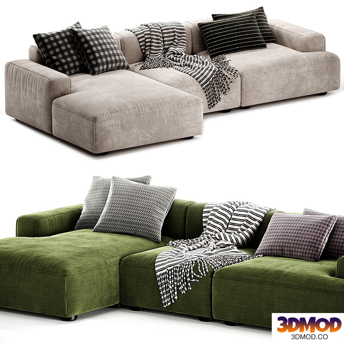 Angola Sofa 4 Posti Melva