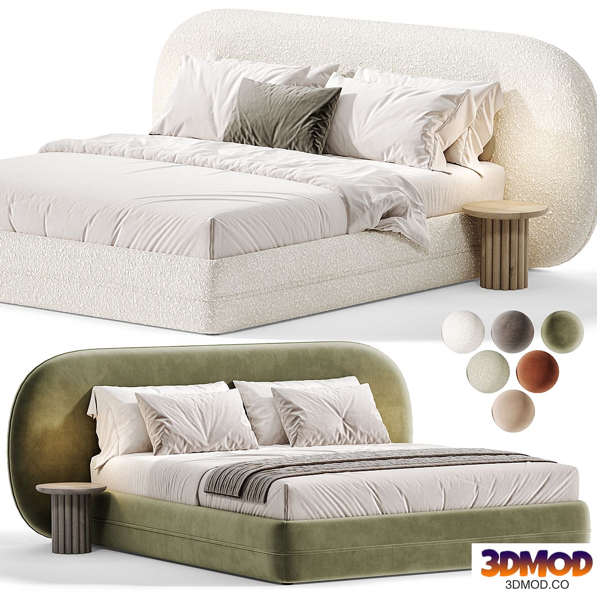 Bari Area Bed By comocasa