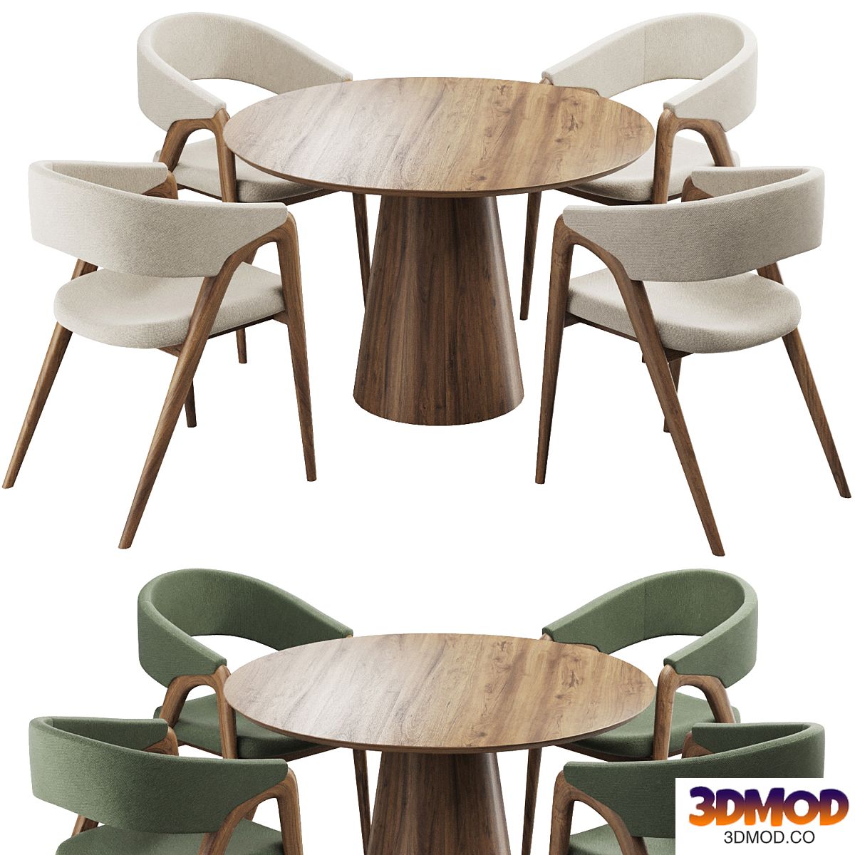 Dining chair and table217