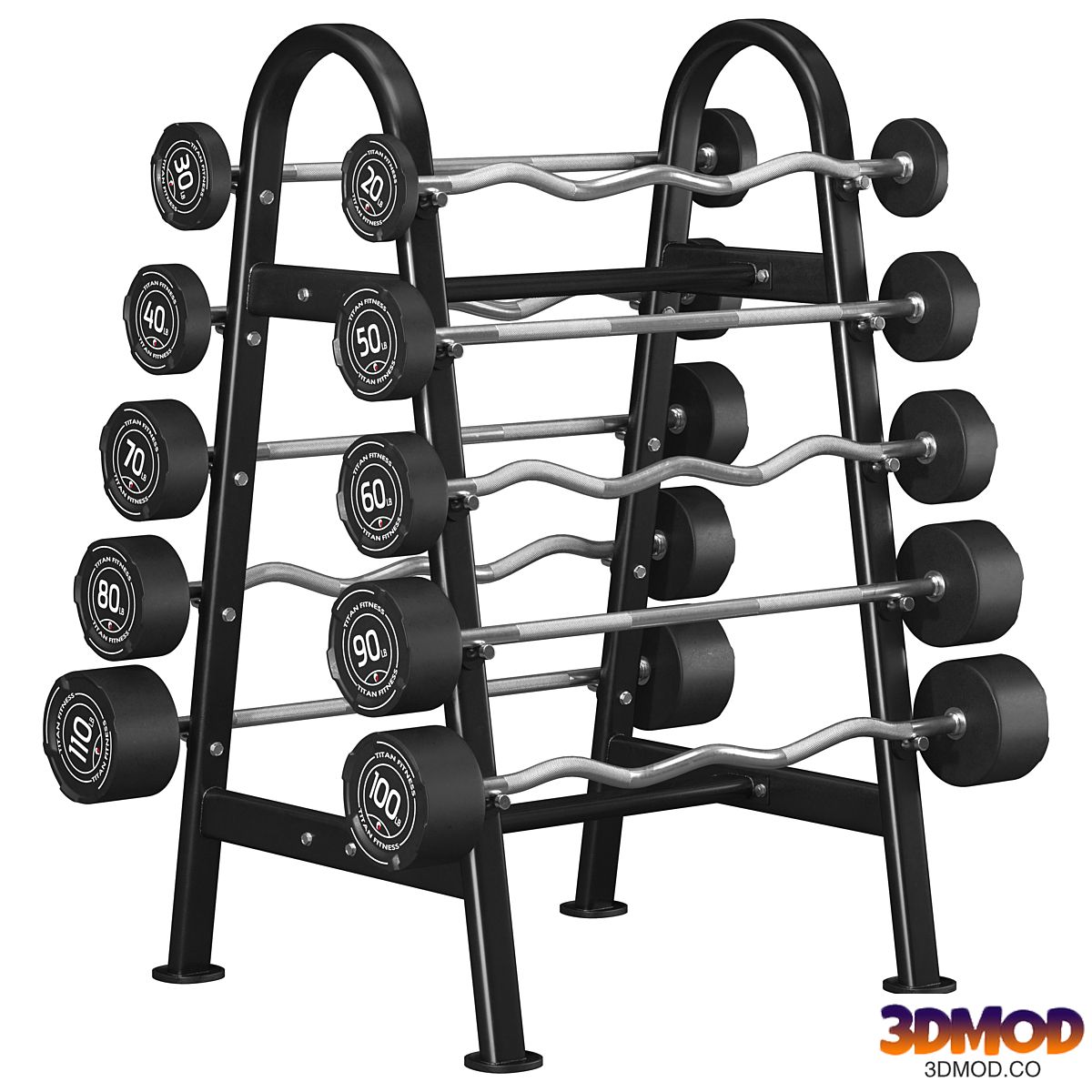 Fixed Barbell Rack