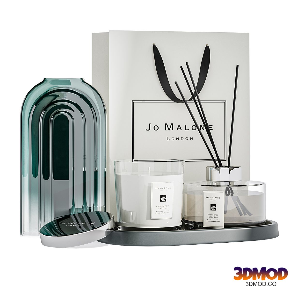 Jo Malone set with Arkenvia vase