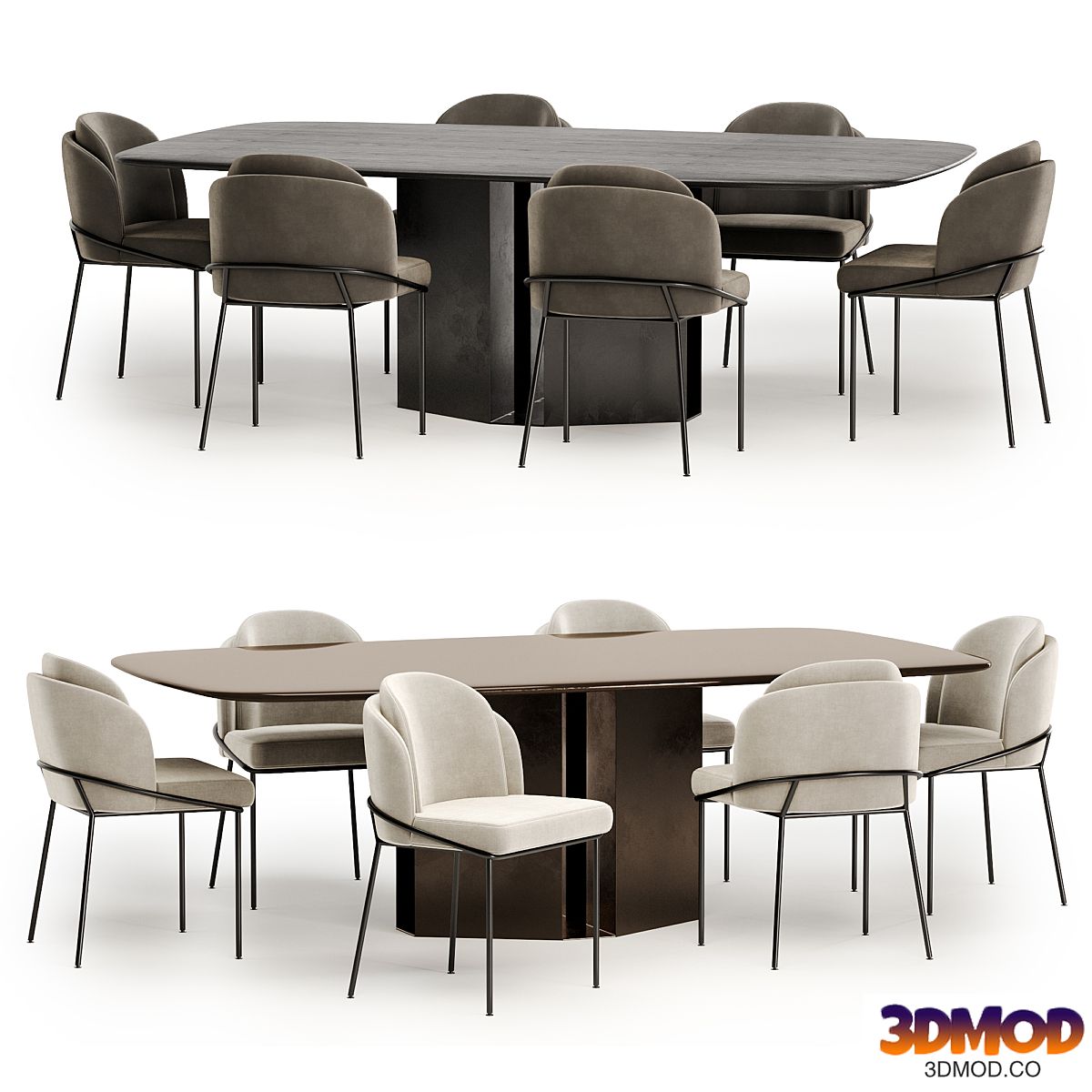 angelo chair with eyl table