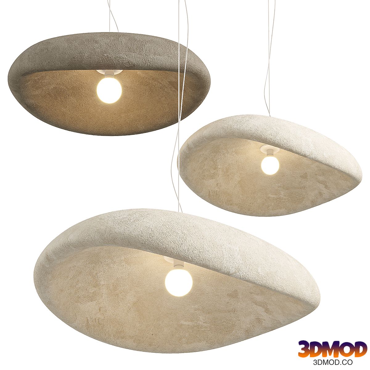 Japanese Style Wabi Sabi Chandelier