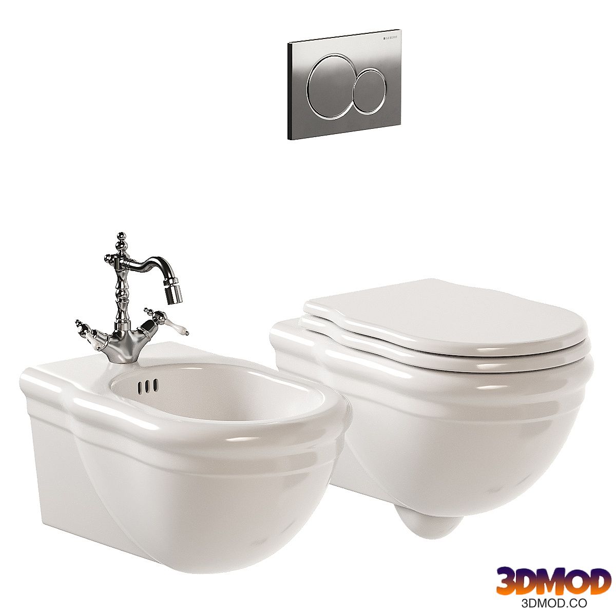 Artceram Hermitage Wall-Hung WC