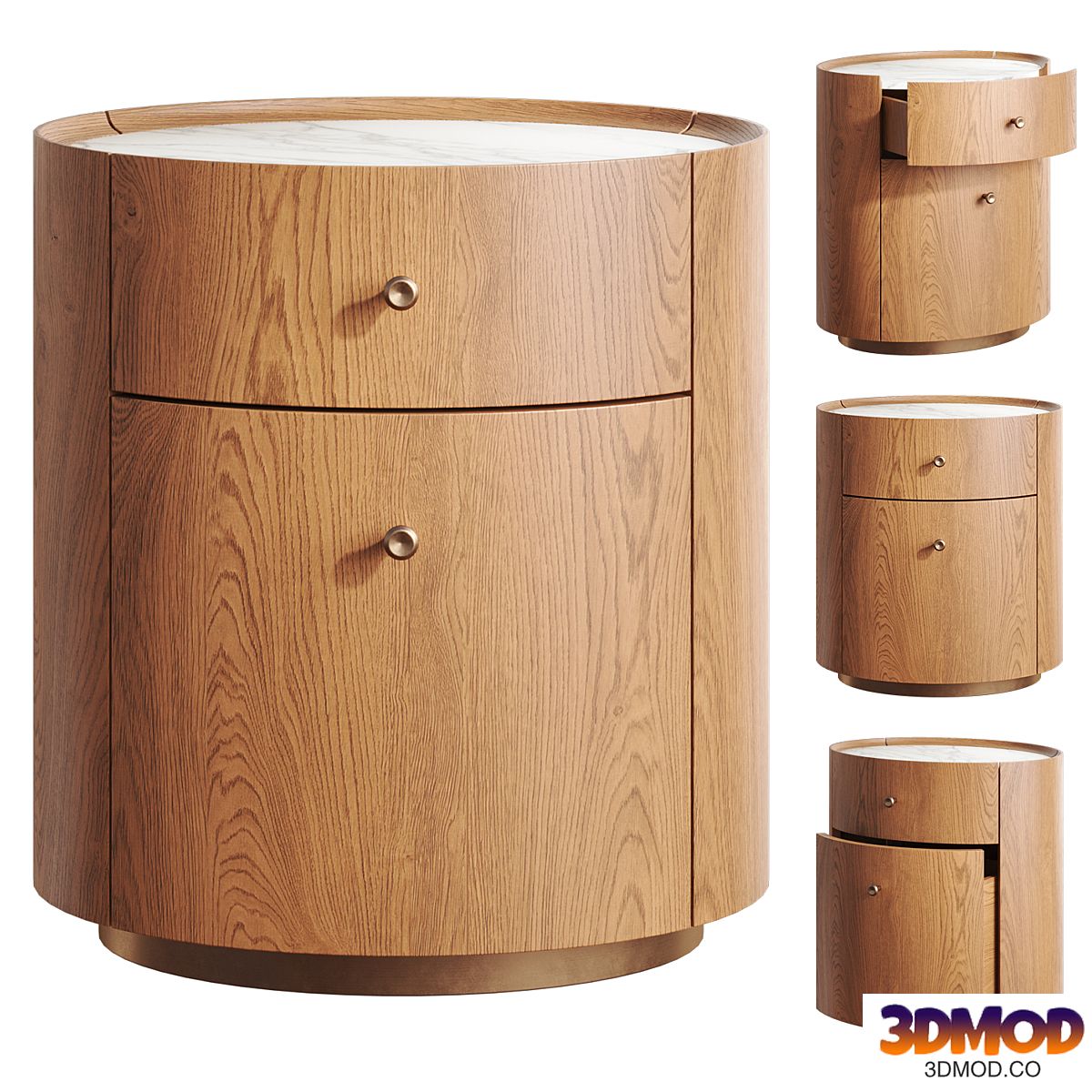 Andrea Bedside Table by Soho Home