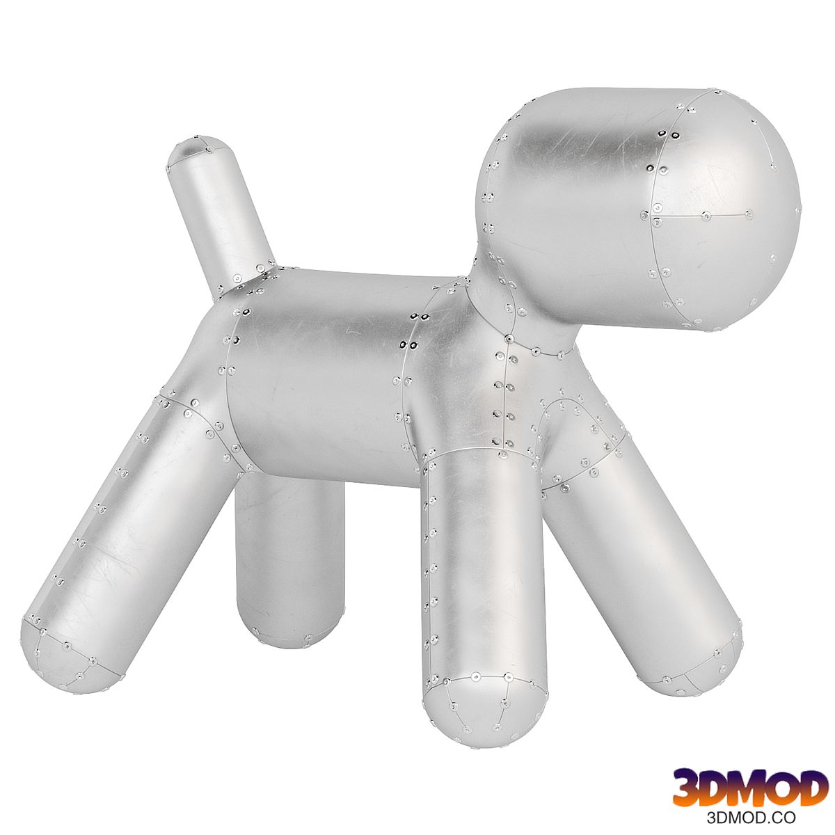 Rivets Aviation Aluminum Dog Chair Toy