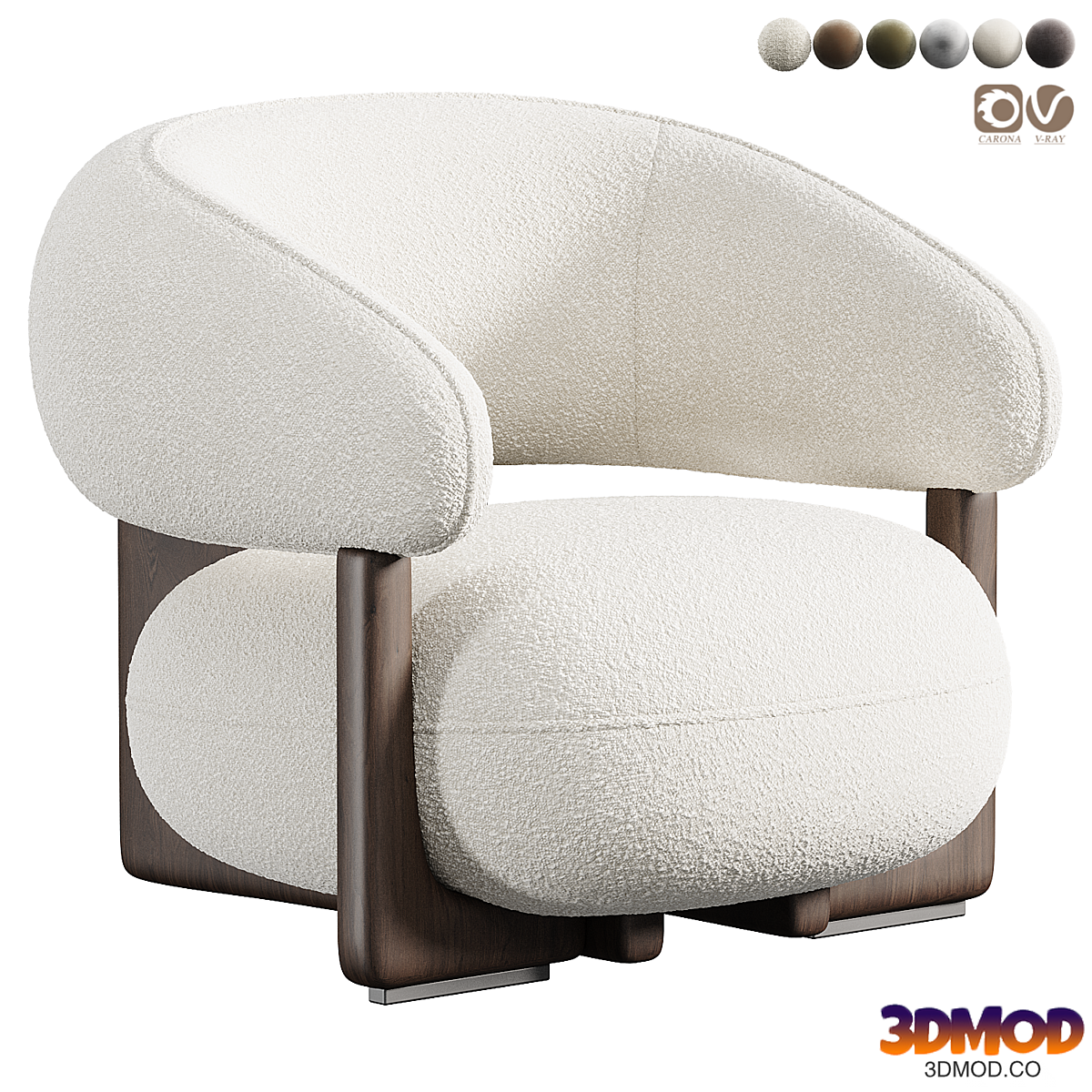 Ruby Lounge Chair Cattelan Italia