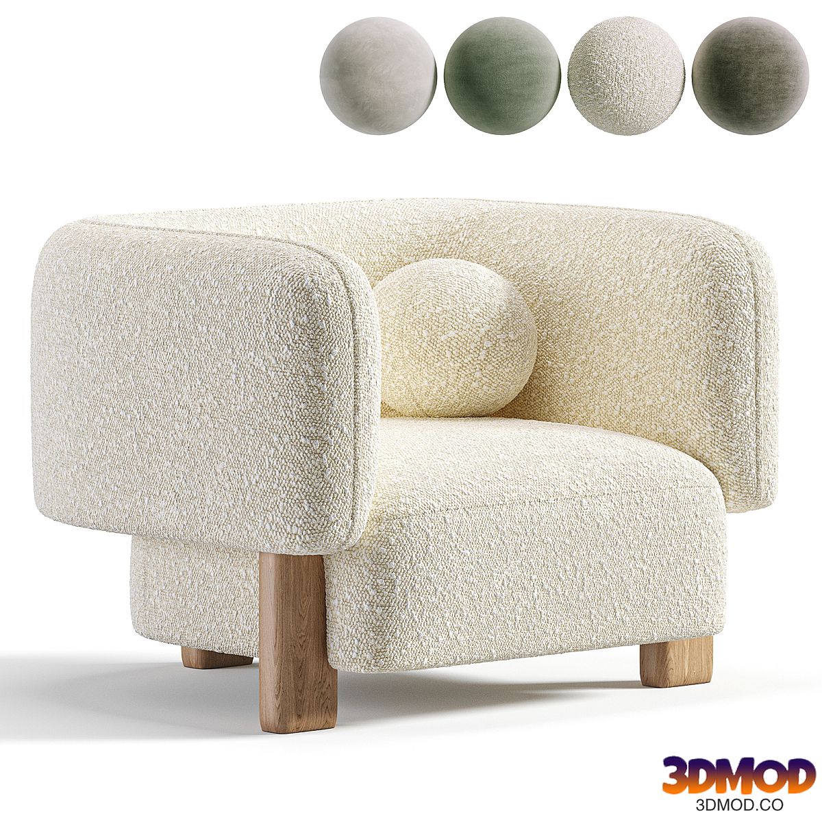 Arklow Armchair Soft Olive
