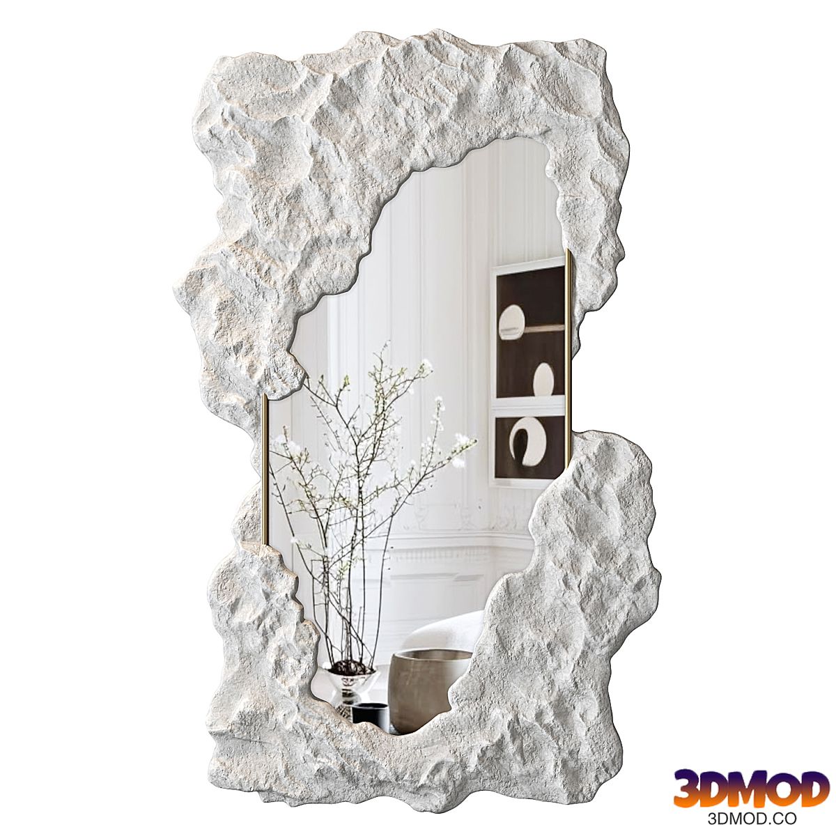 Wall Decor 040 - Stone Mirror