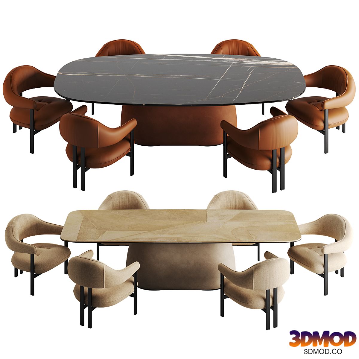 Cattelan Italia Botero Keramik and Greta Lounge