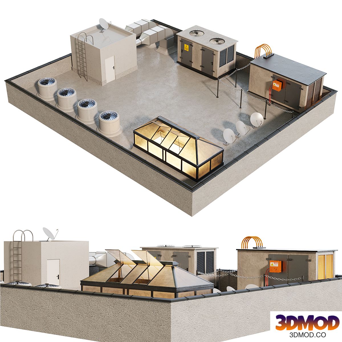 HVAC Rooftop air systems 002