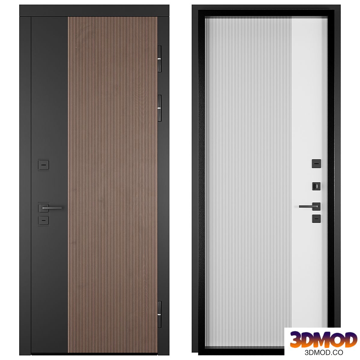 Entrance door staleks modern 27