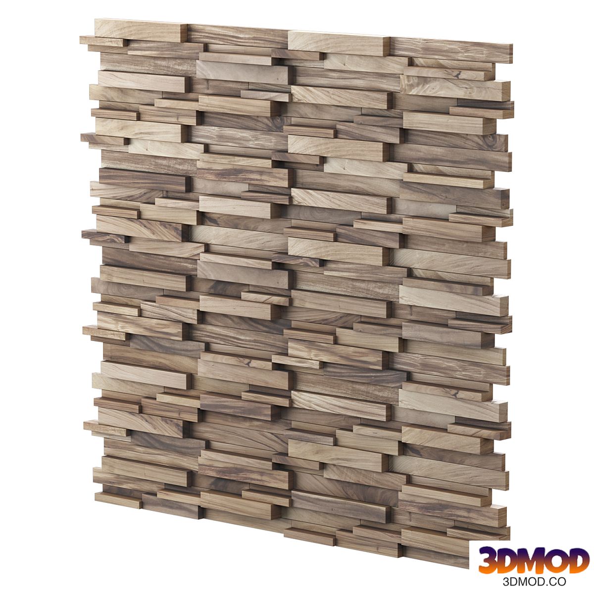 Wooden mosaic Viking rosewood