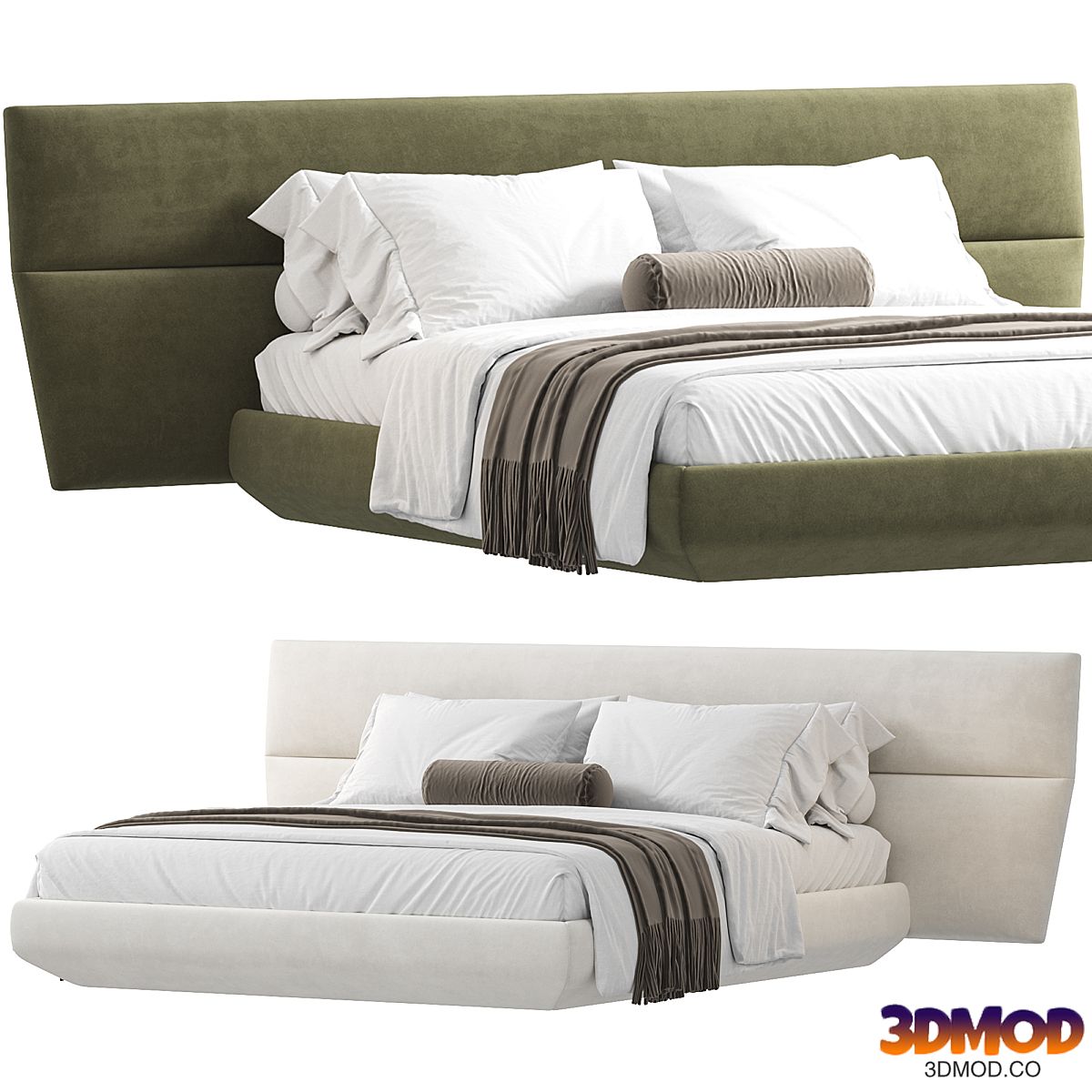 Dolly Rose Wide King Bed