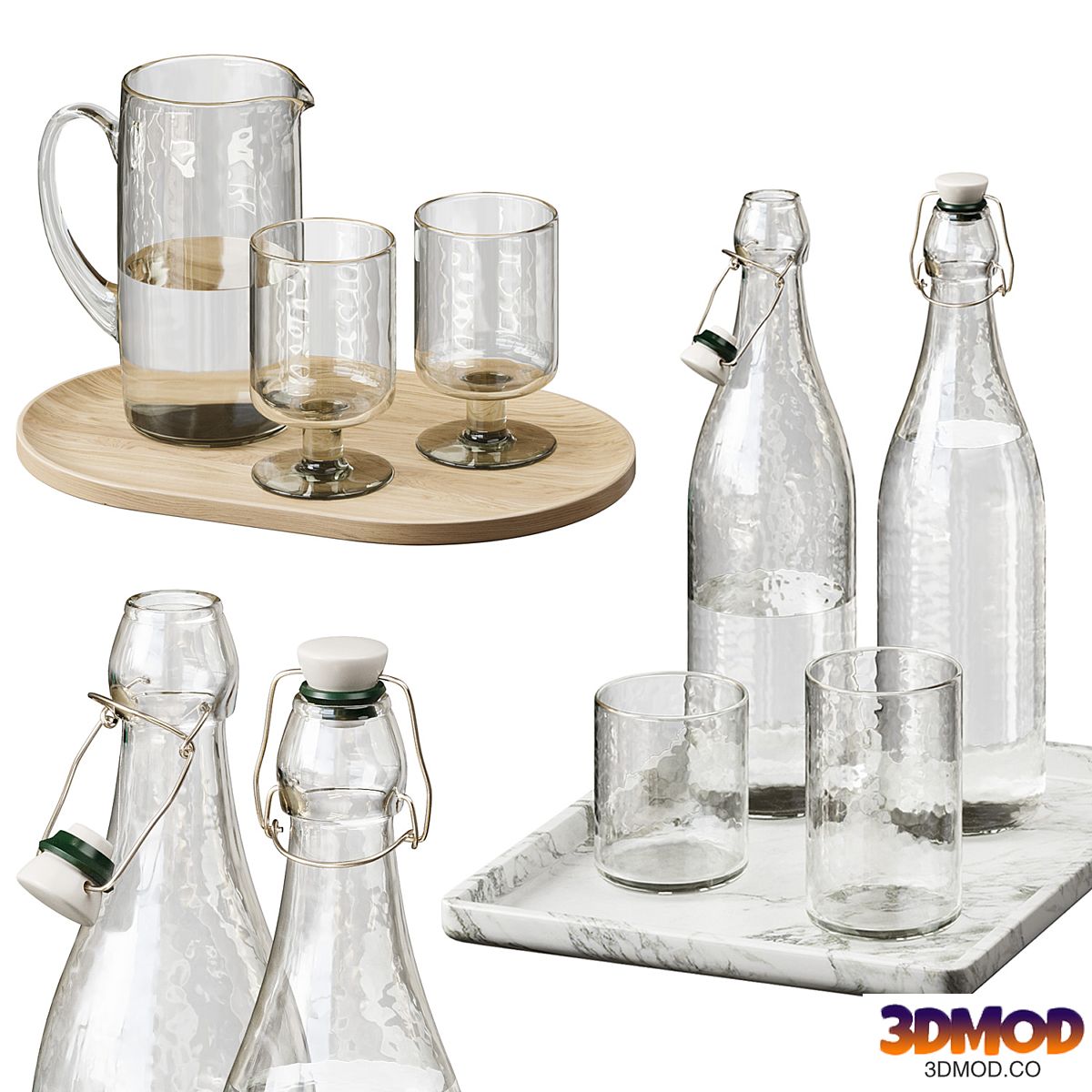 Zara Home Decanter and Glasses NG6