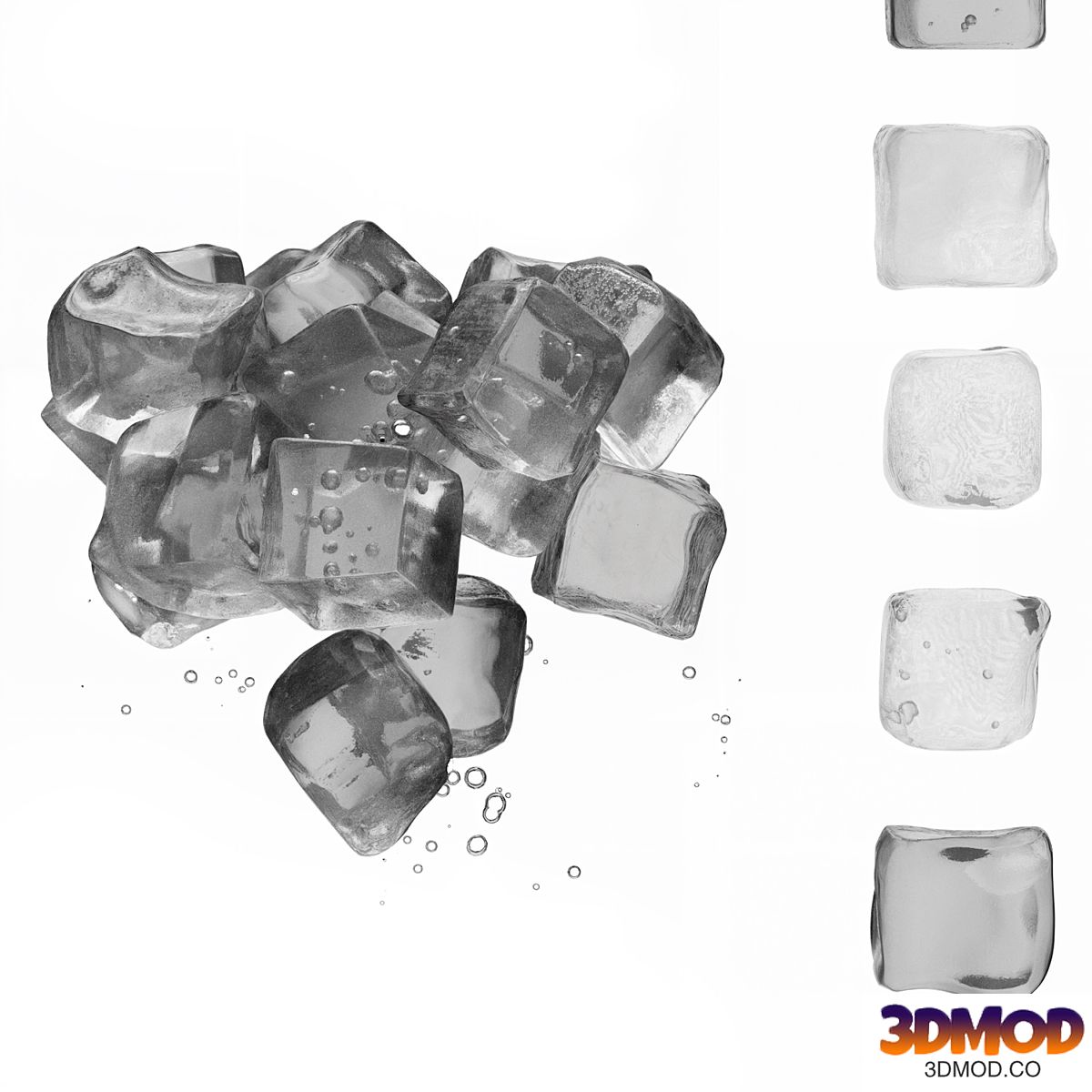 Ice cubes
