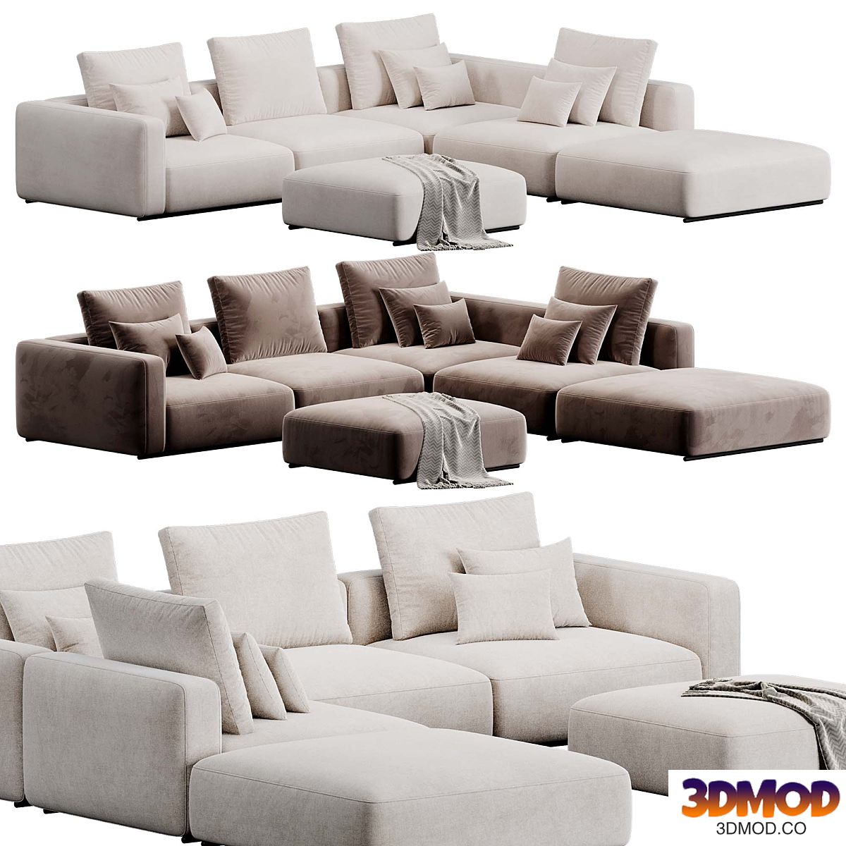 Shangai Modular Sofa By Poliform