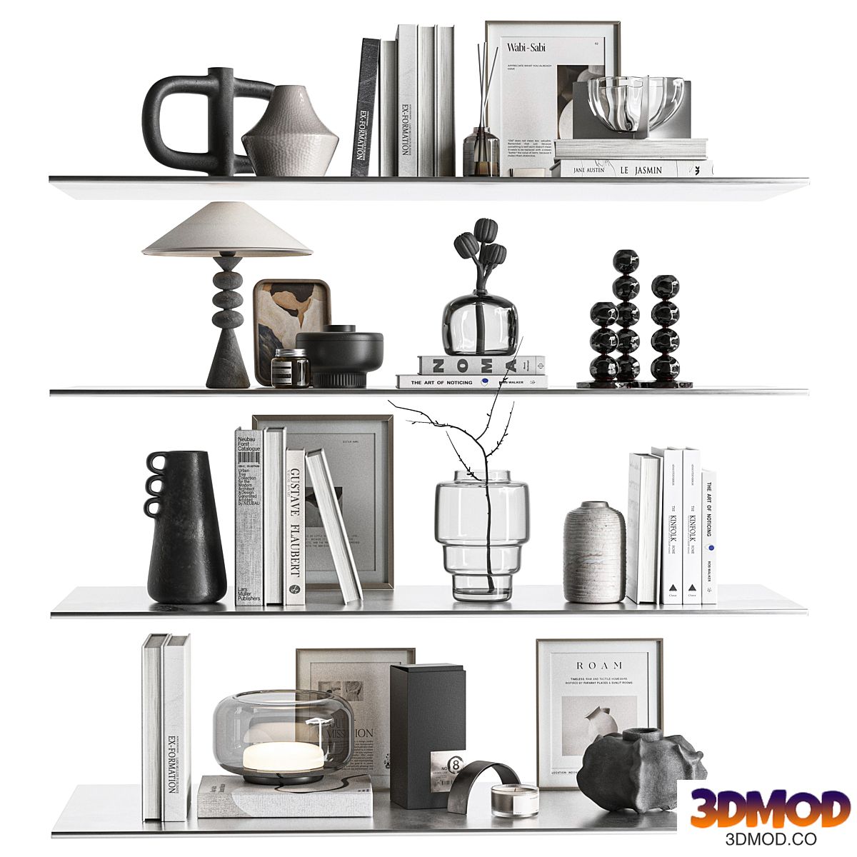 Decorative Set-091 Shelf Accessories