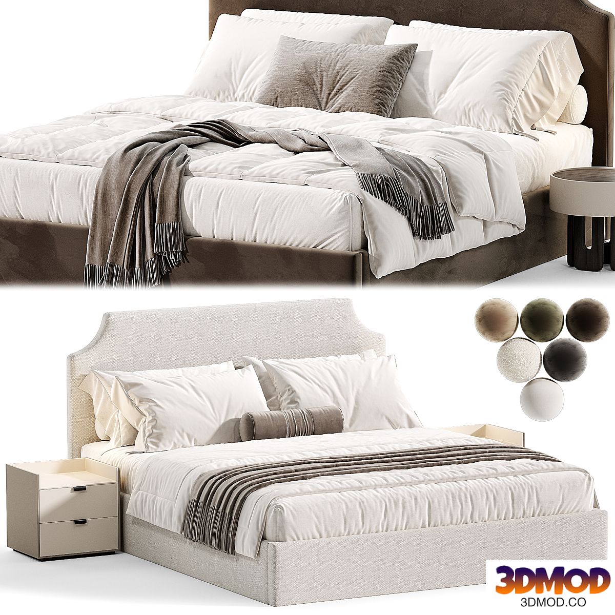 Adona Flor Bed 160 by Divan