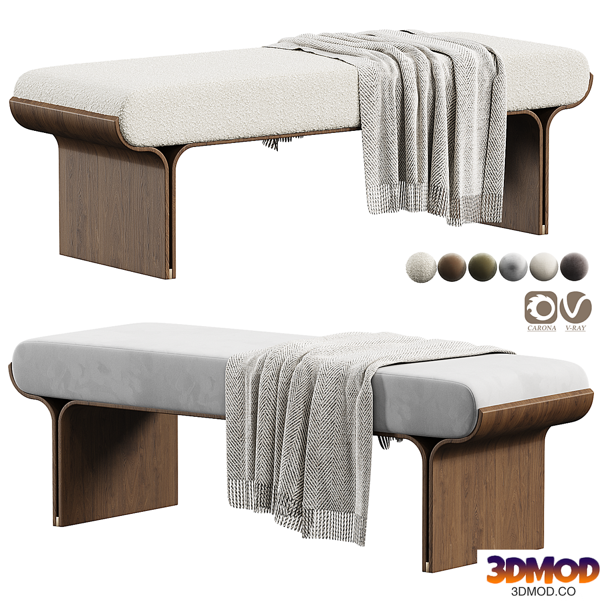 Stami Bench By Gallotti & Radice