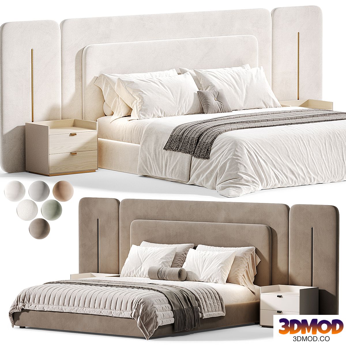 Noa II Bed By jetclass