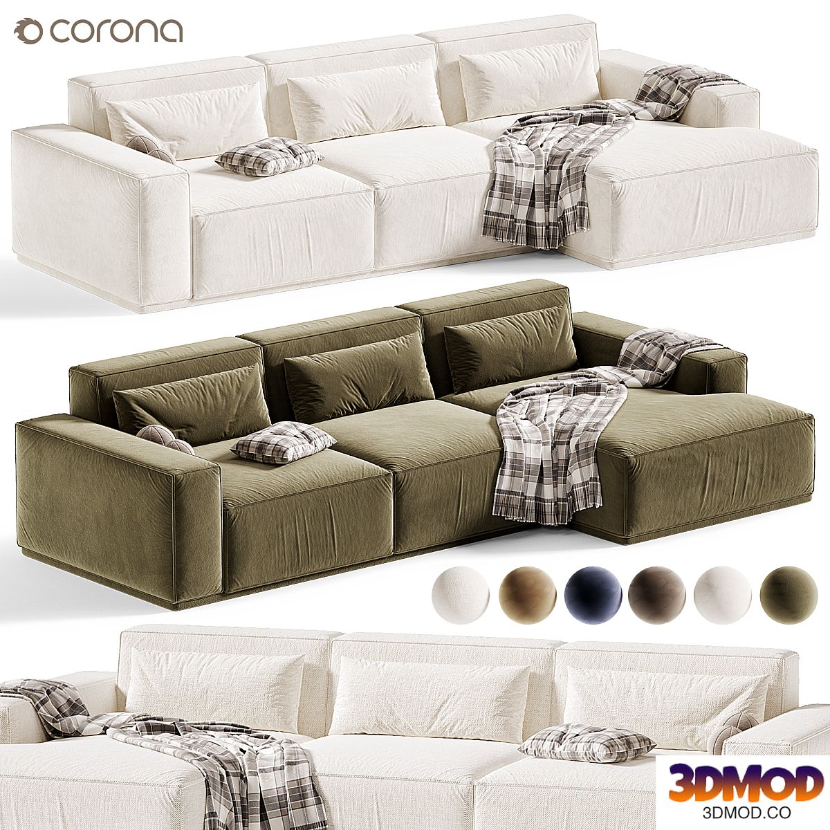 Corner sofa Jared By skdesign