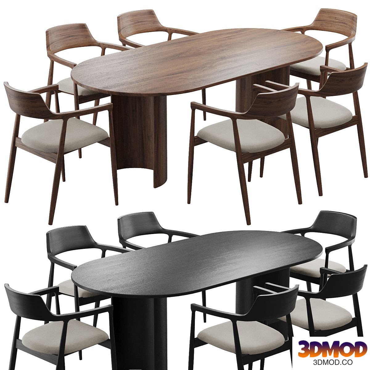 Dining chair and table226