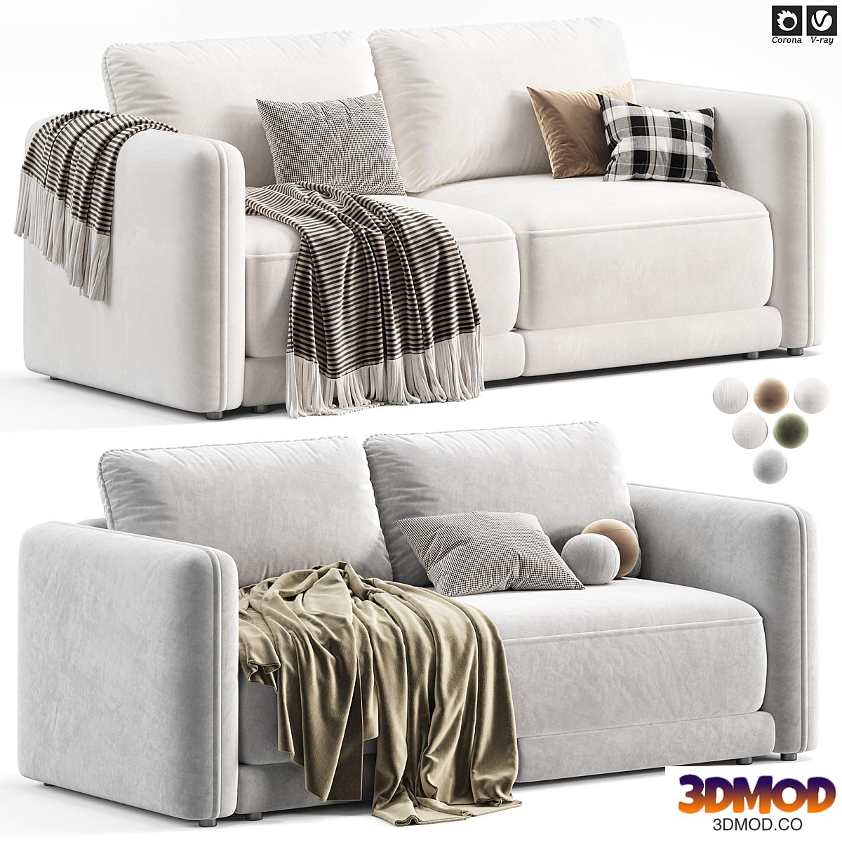 DantoneHome Marli Sofa || Marli Sofa
