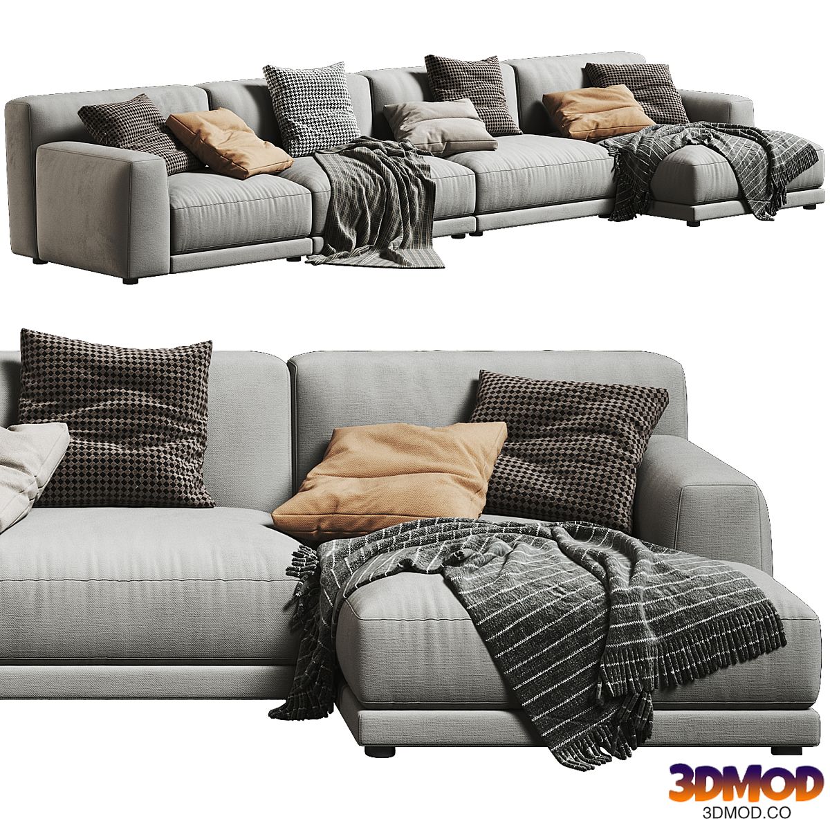 Poliform Paris Seoul Chaise Longue 05
