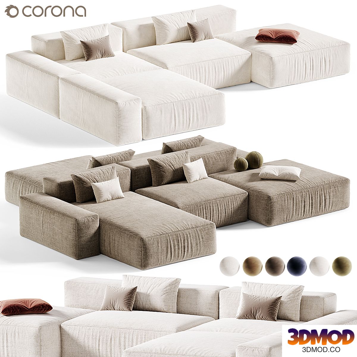 Boca Navi Corner Sofa