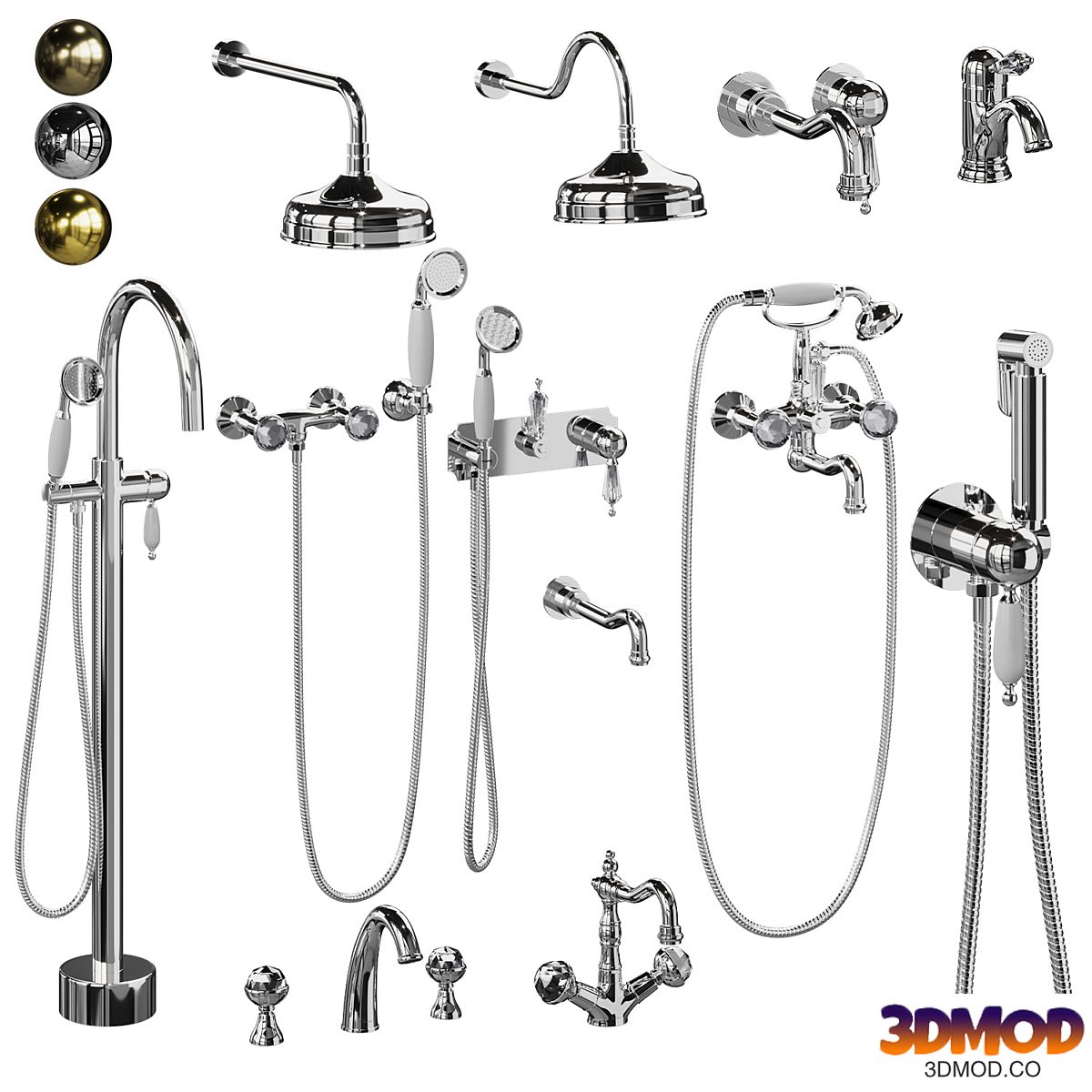 Boheme Brillante Classic Mixer Set