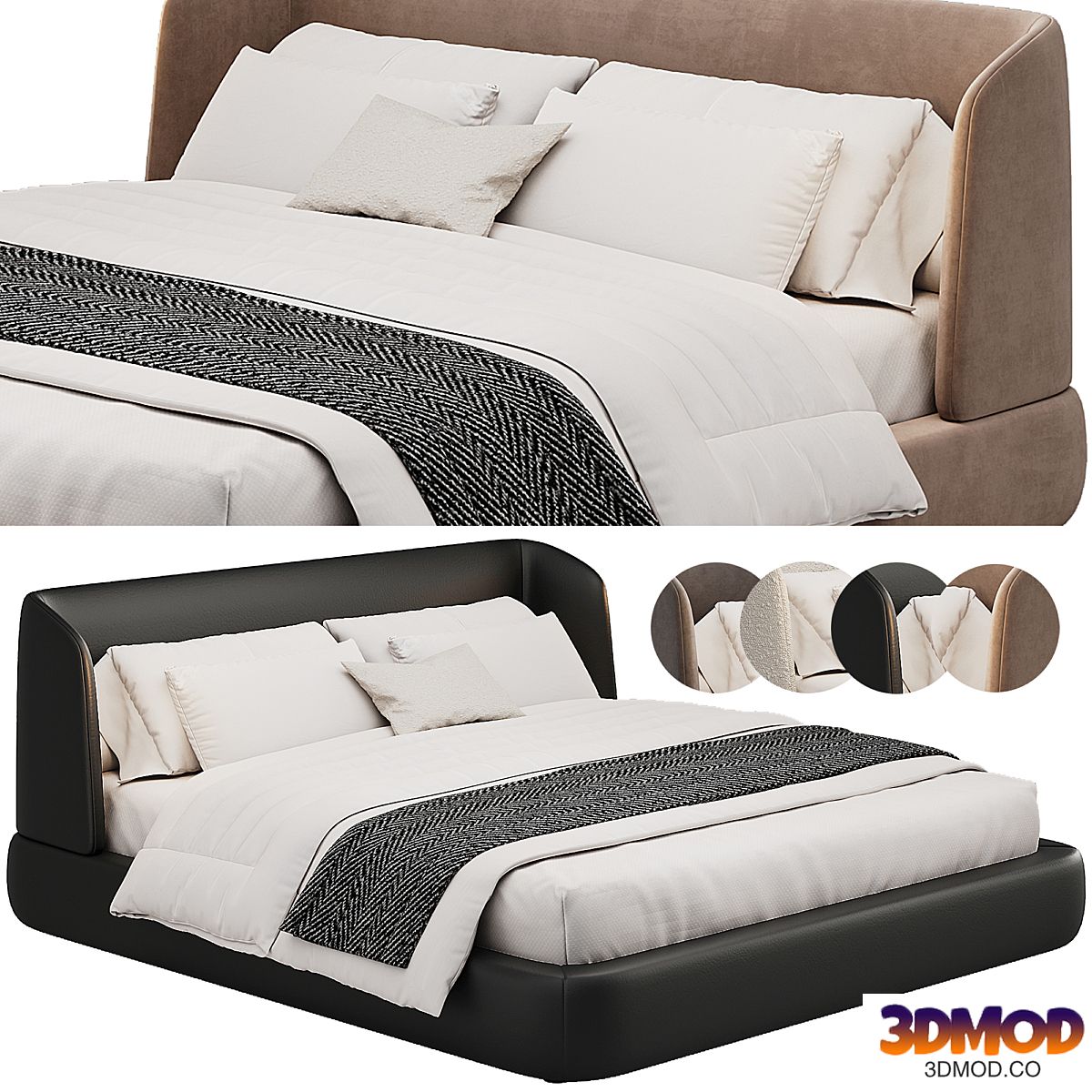 Virgin Double Bed By MisuraEmme