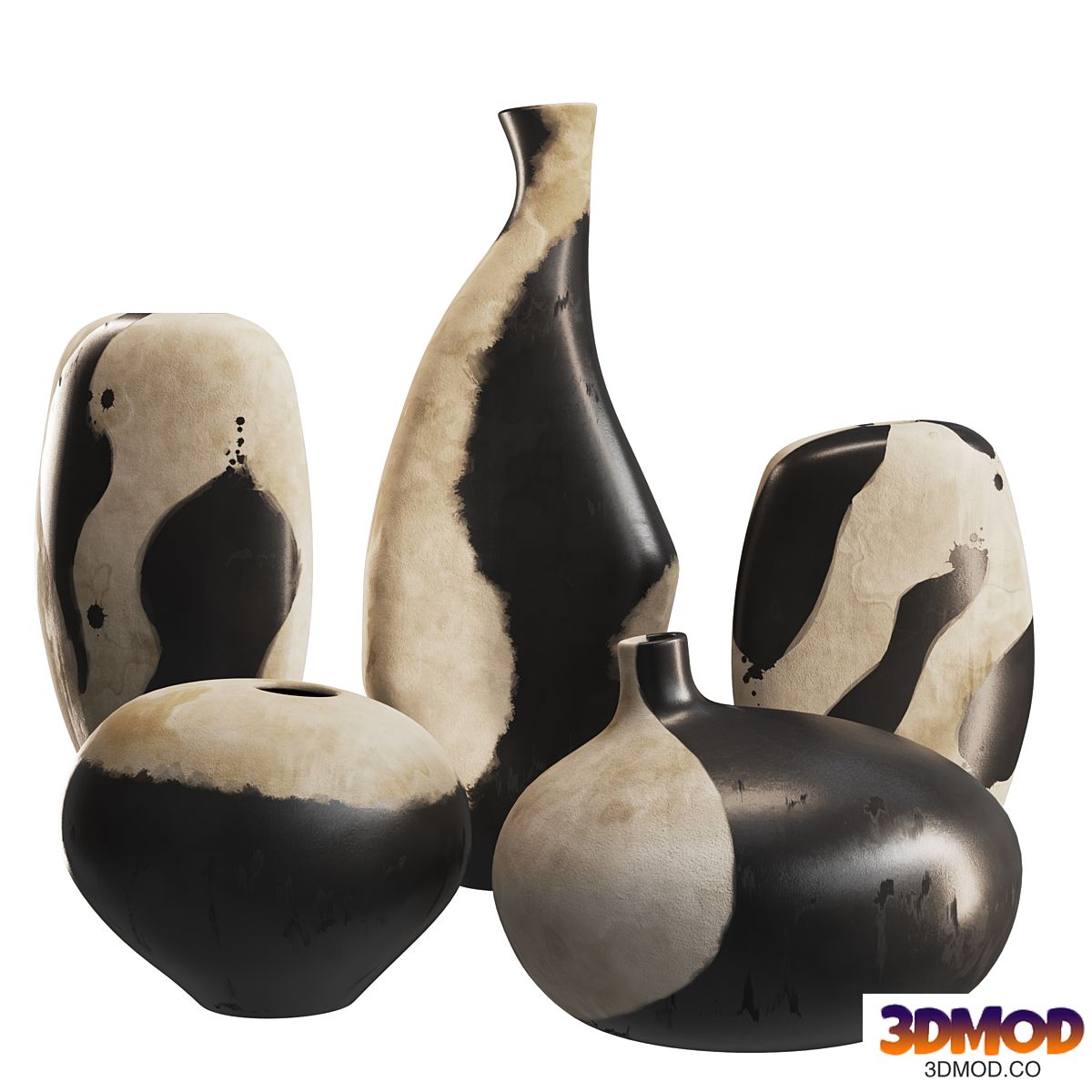 Vases set 001