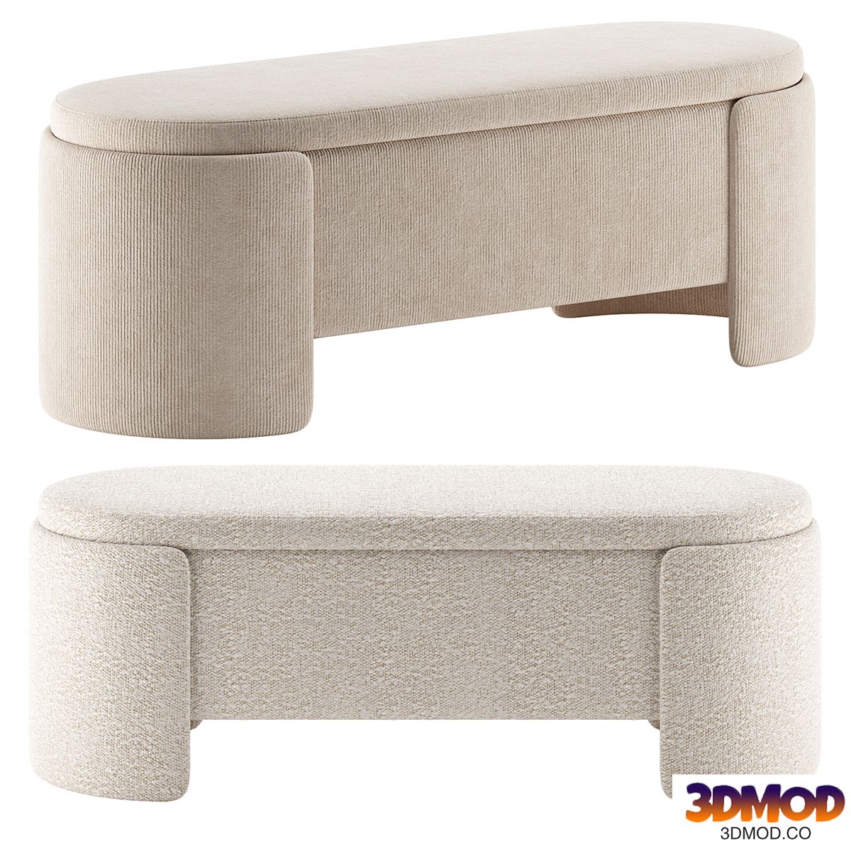 TAKS Bench By Stool Group set 2