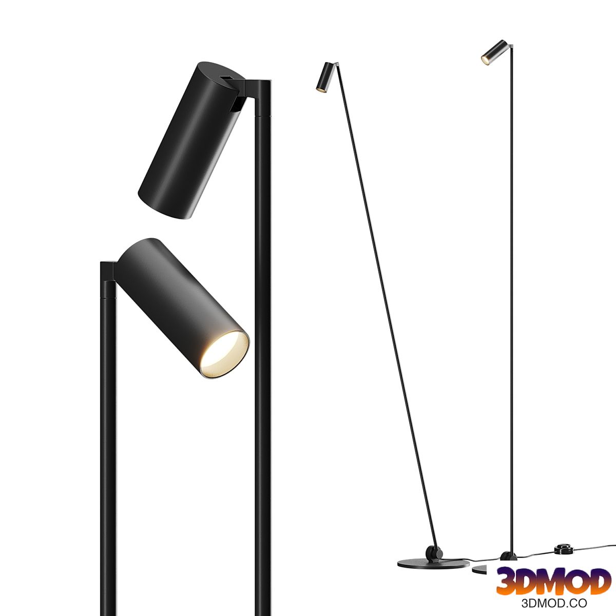 Davide Groppi Mia Metal Floor Lamp