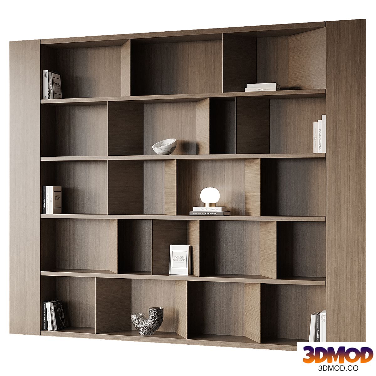 Wooden Shelf 03