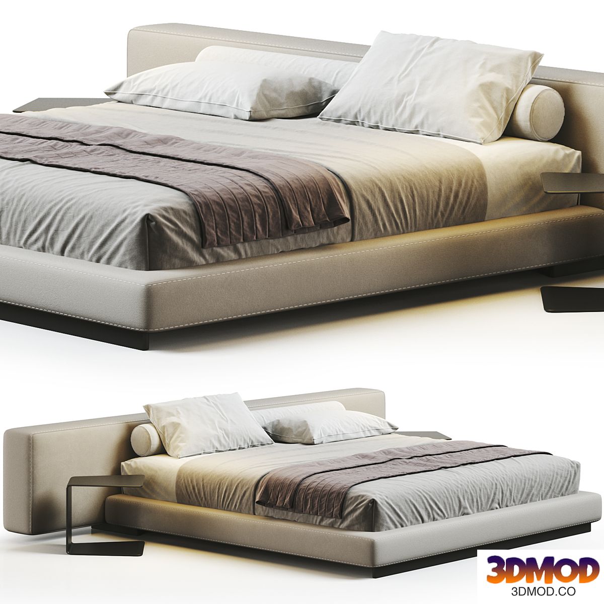 Minotti Yang Bed