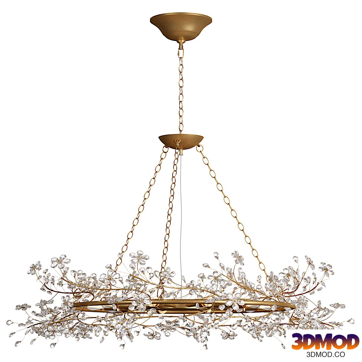 Fiore Crown Chandelier