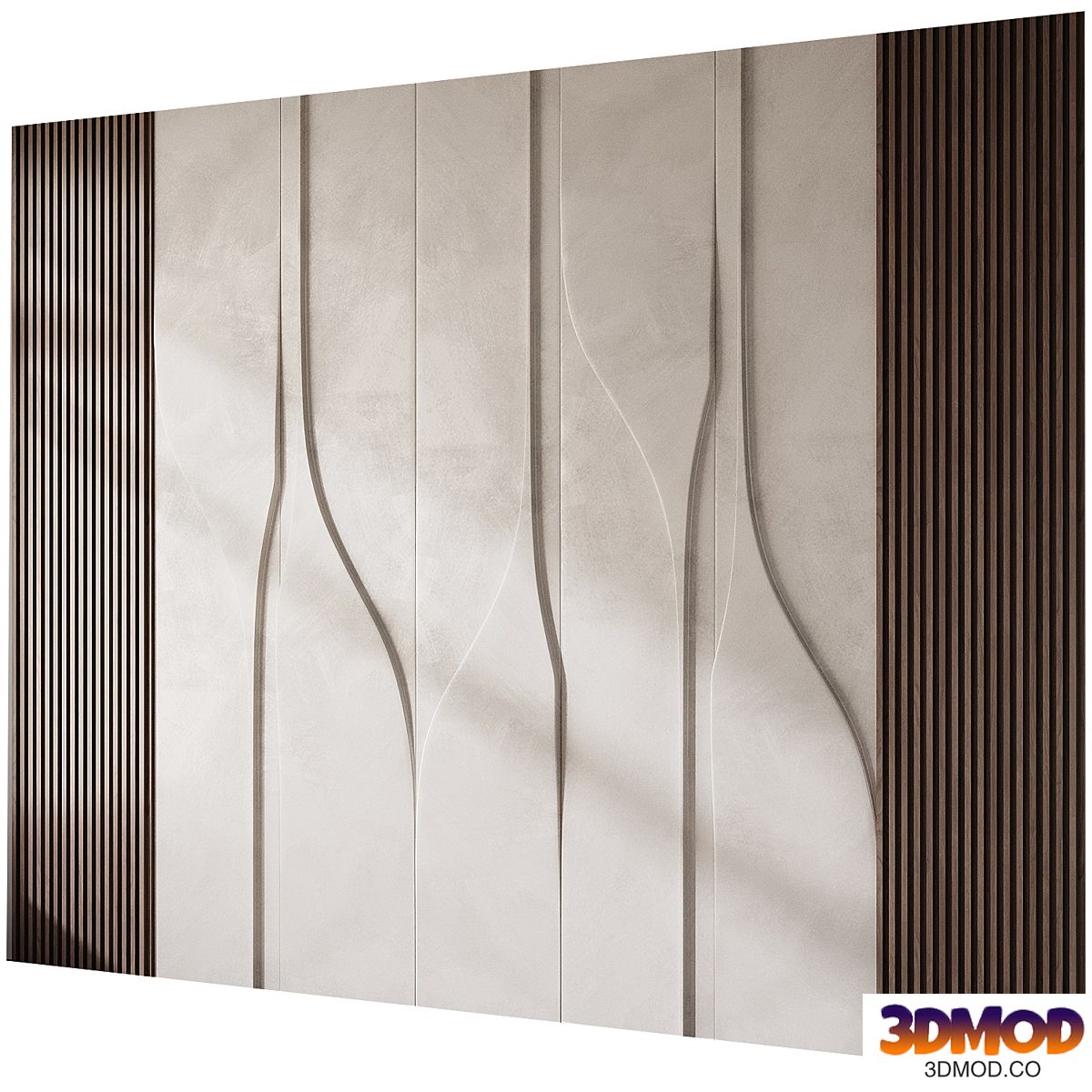 Wall 3D panel 45