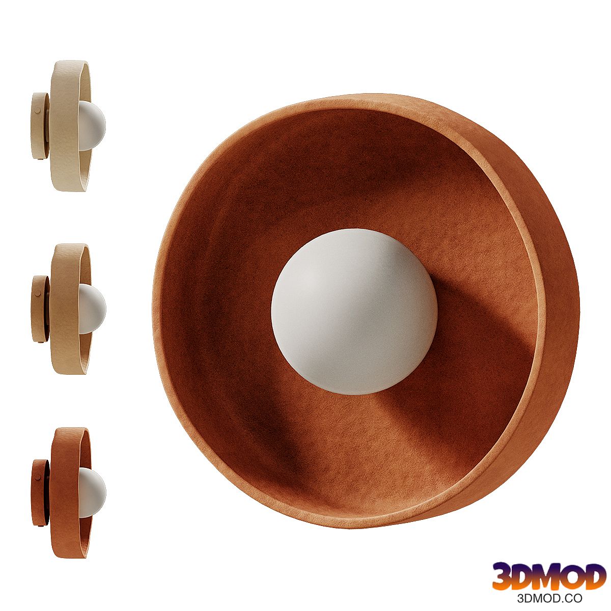 Ceramic Disc Orb Surface Mount