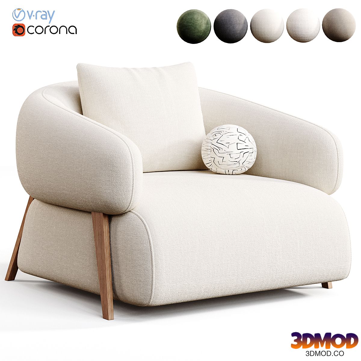 Fort Armchair By rete