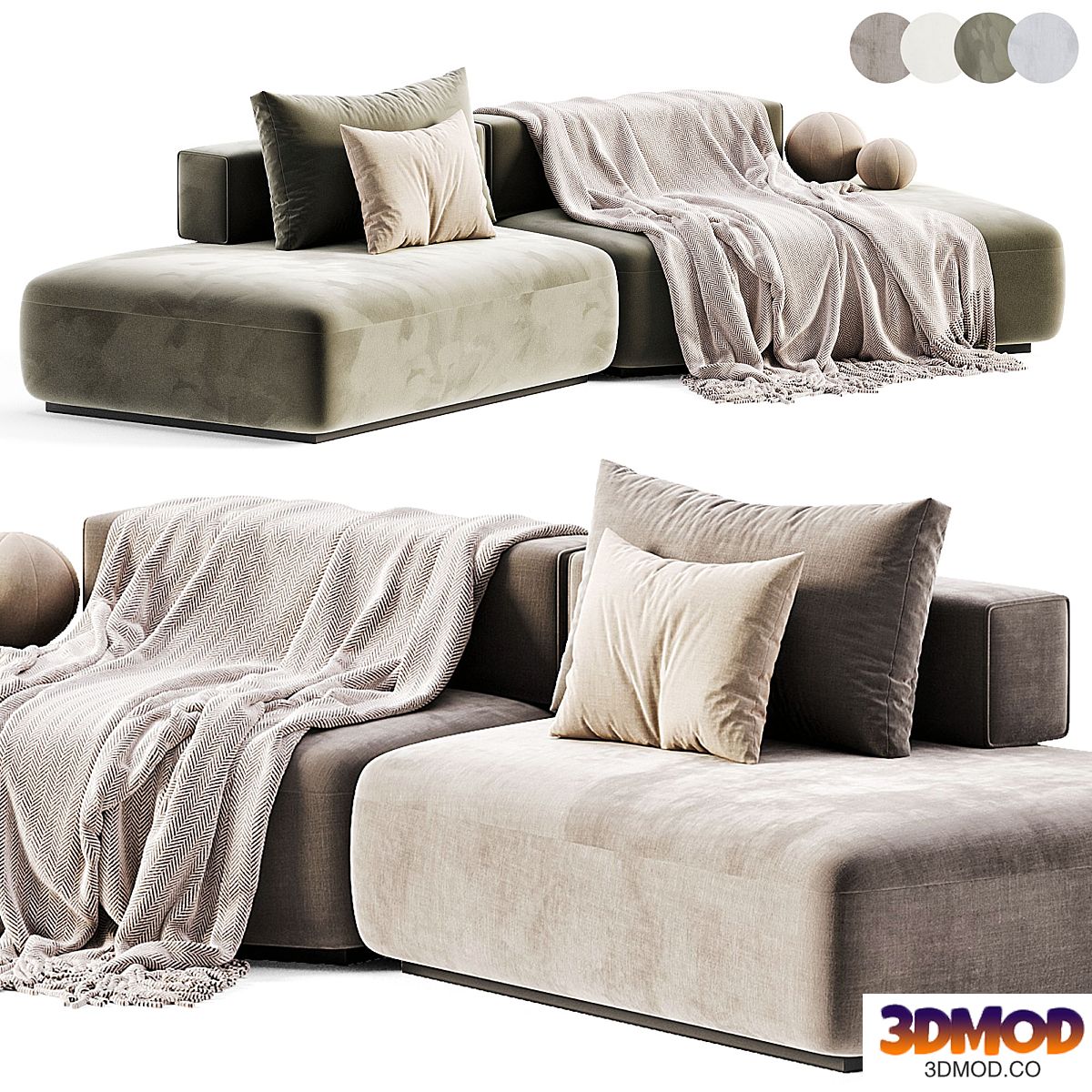Monopoli sofa by Desiree
