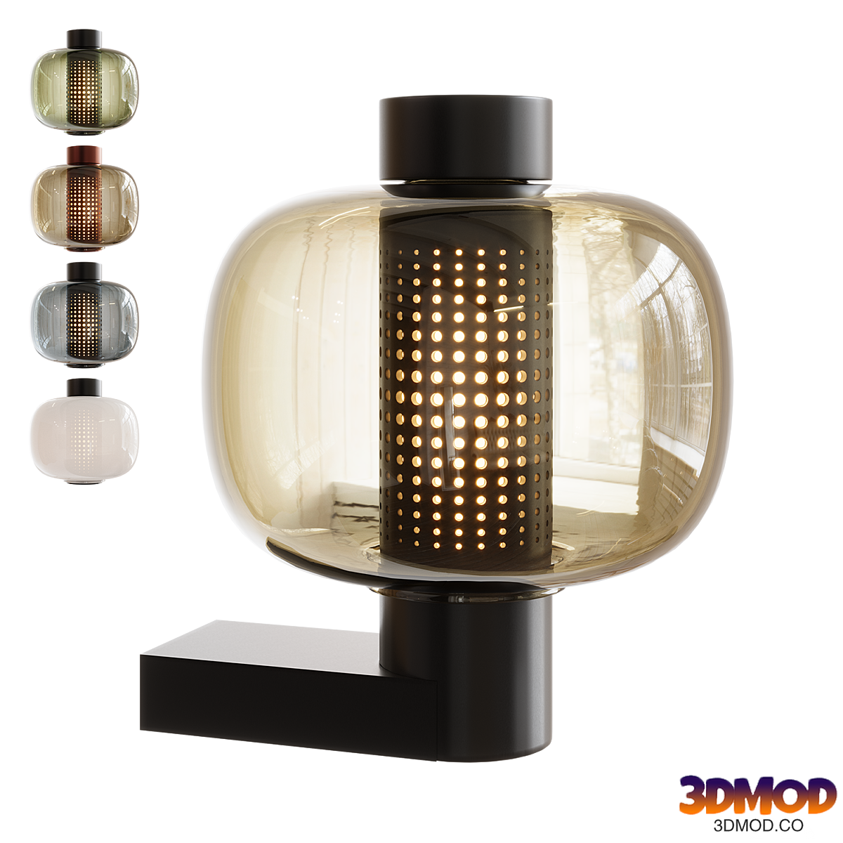 Bonbori Wall Lamp by Brokis
