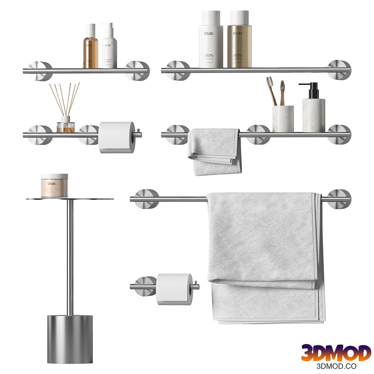 Bathroom accessories Tezza Art