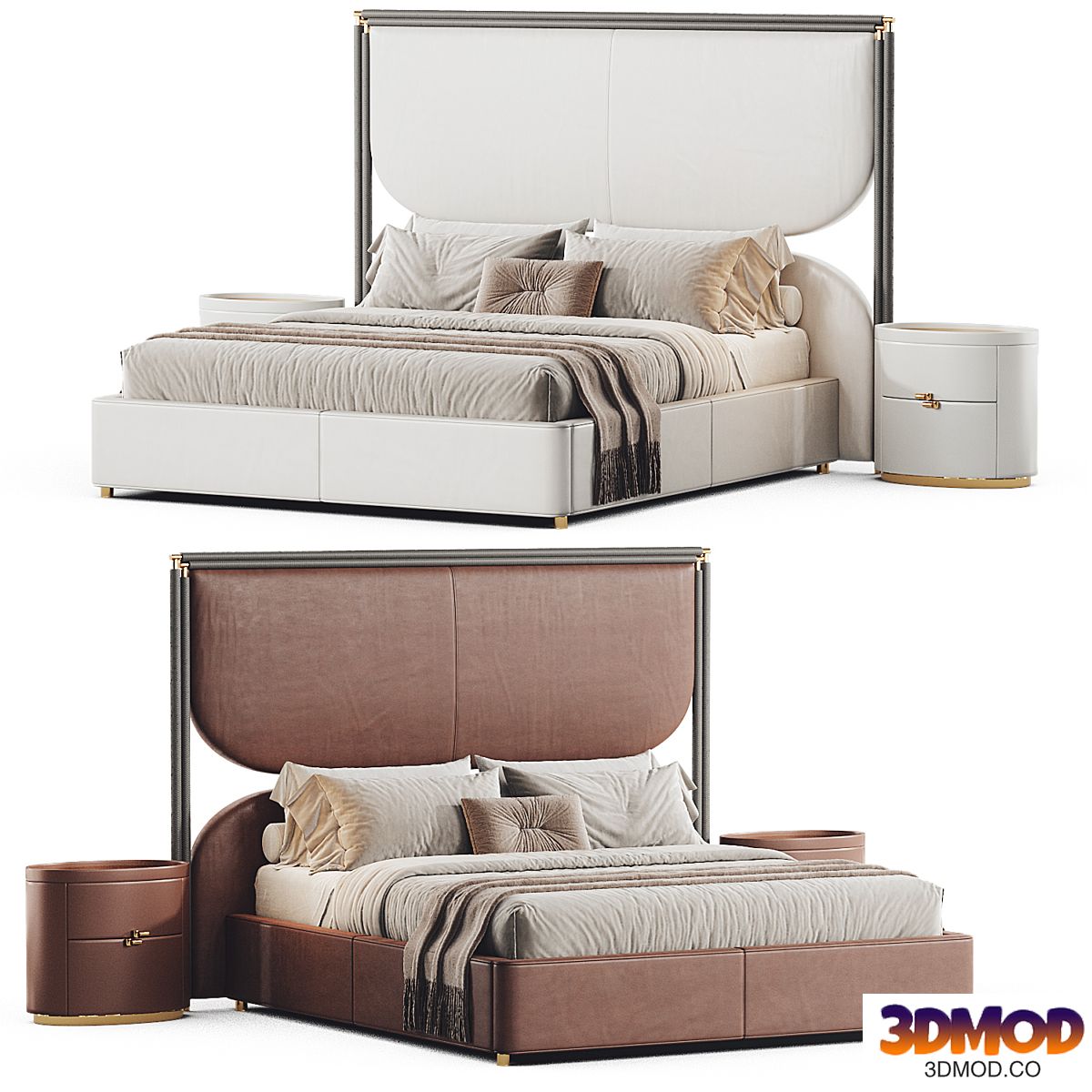 Bohemian Bed Rugiano