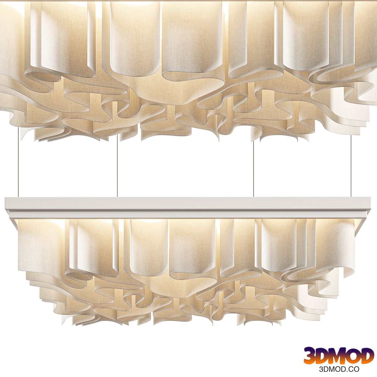 Decorative ceiling Wave ceiling