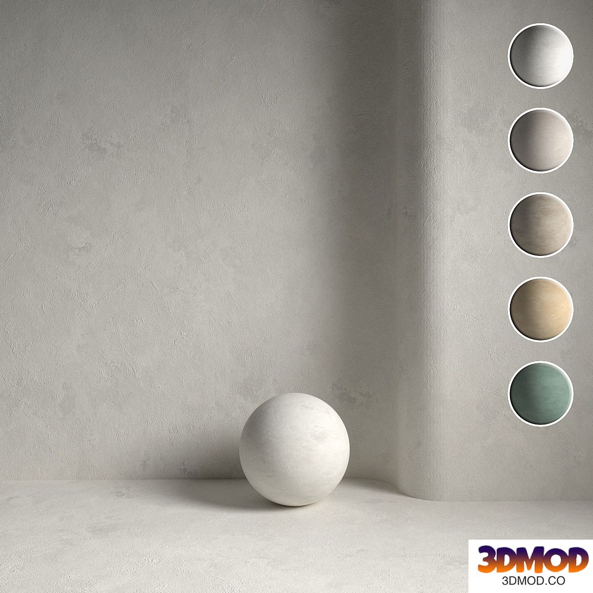 Decorative plaster 090