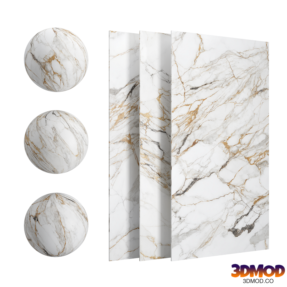 Calacatta lux seamless marble